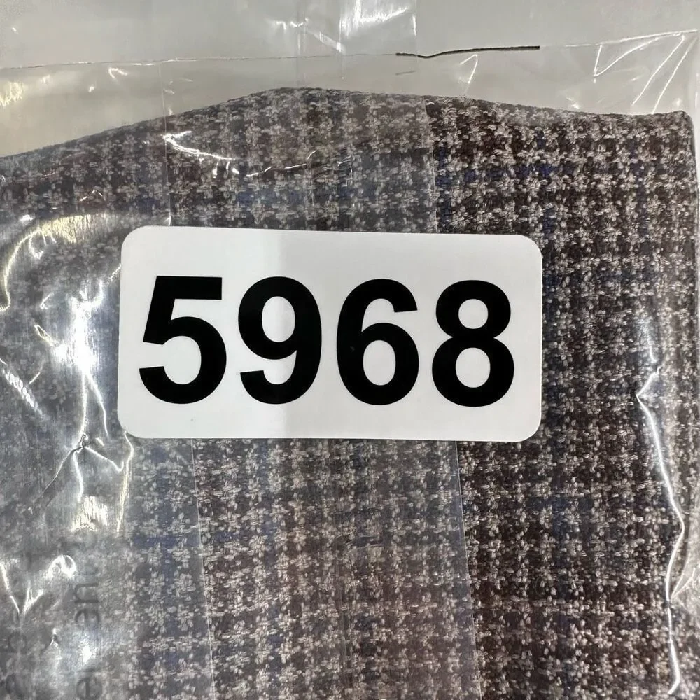 Vintage Skirt Womens 5 Brown Houndstooth Mini Academia Y2K 90s Grunge Punk USA‎